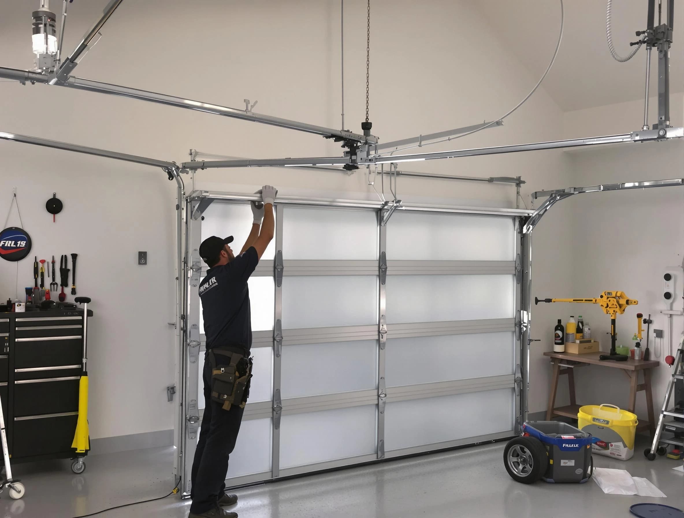 West Point Garage Door Repair certified team performing precision garage door installation in West Point