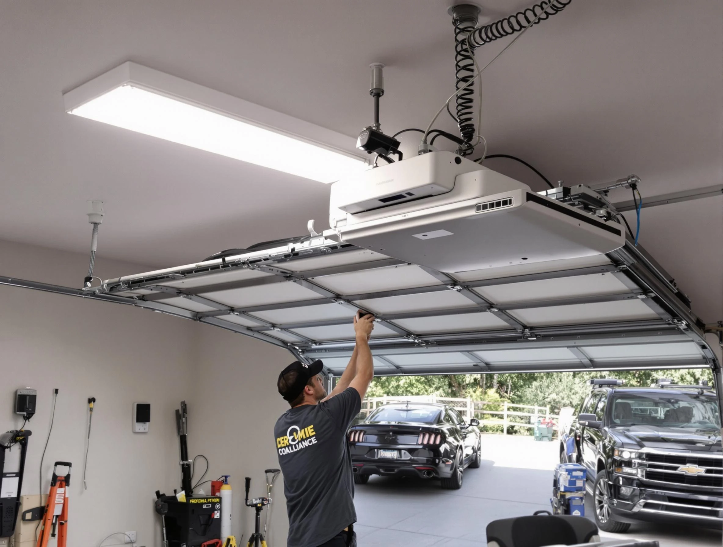 Garage Door Opener Installation in West Point